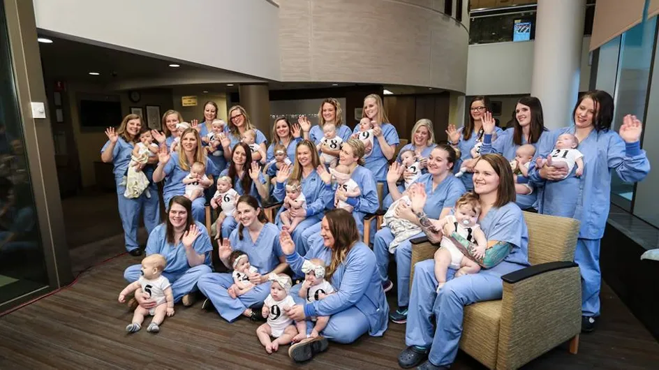 Baby boom ! 31 infirmières d’un même hôpital accouchent de 32 bébés quasi au même moment