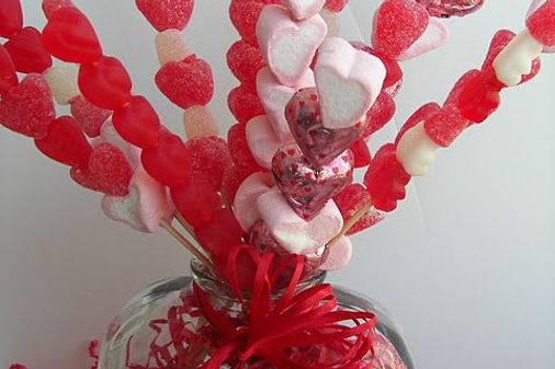 ramo de pinchos de chuches