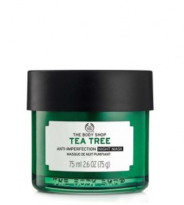 Mascarilla de noche Tea Tree (12,60€)