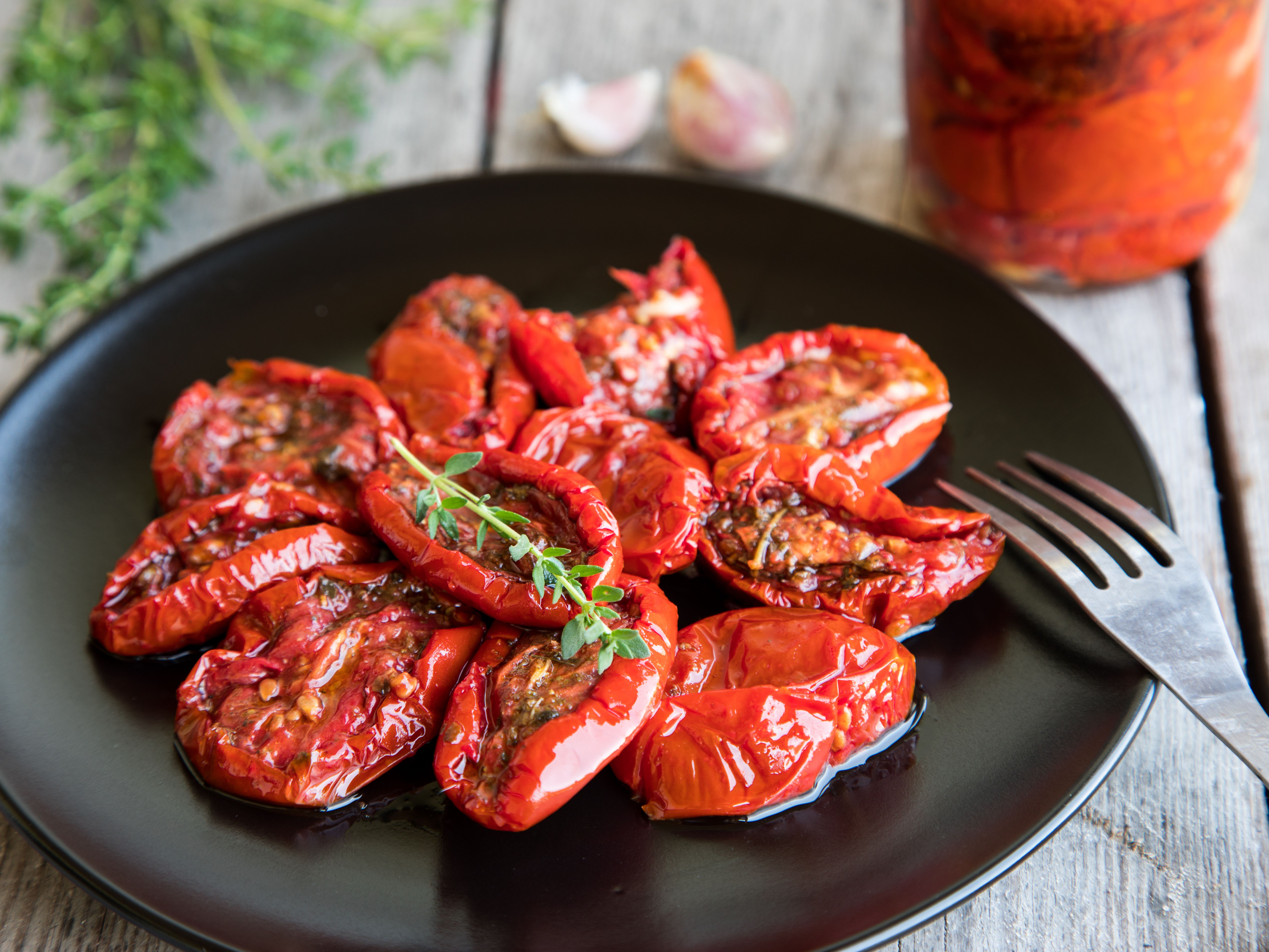 Recette facile de tomates séchées au four!