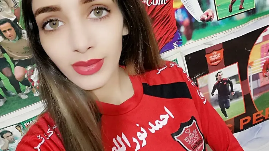 Cette jeune Iranienne se travestie en homme pour assister aux matchs de foot (Photos)