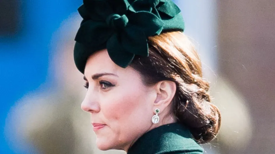 Kate Middleton stylée et très élégante en manteau vert pour la Saint-Patrick