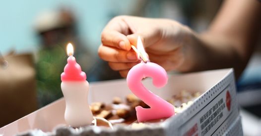 5 Bougies Chiffres Pour Votre Gateau D Anniversaire