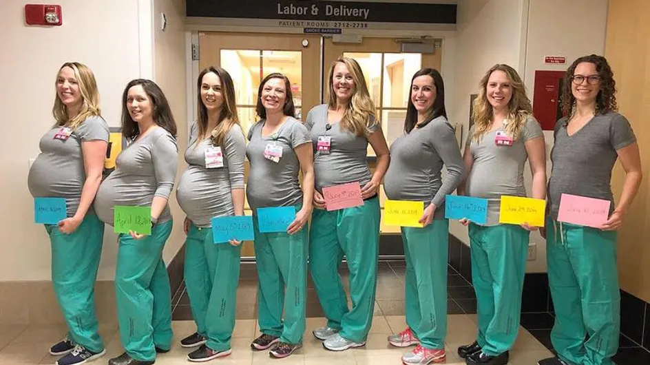 9 infirmières du même service tombent enceintes en même temps