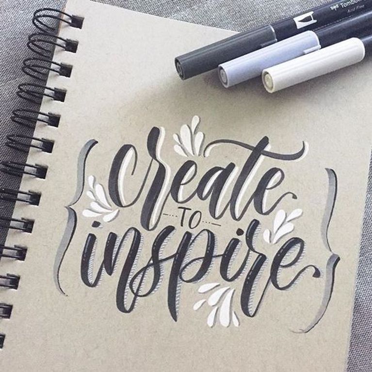 Todo lo que necesitas para aprender lettering de forma efectiva