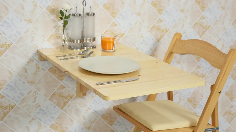 Gagnez de la place avec ces 6 tables à manger murales