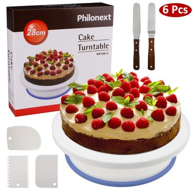 Le Plateau Tournant Indispensable Pour Decorer Des Gateaux