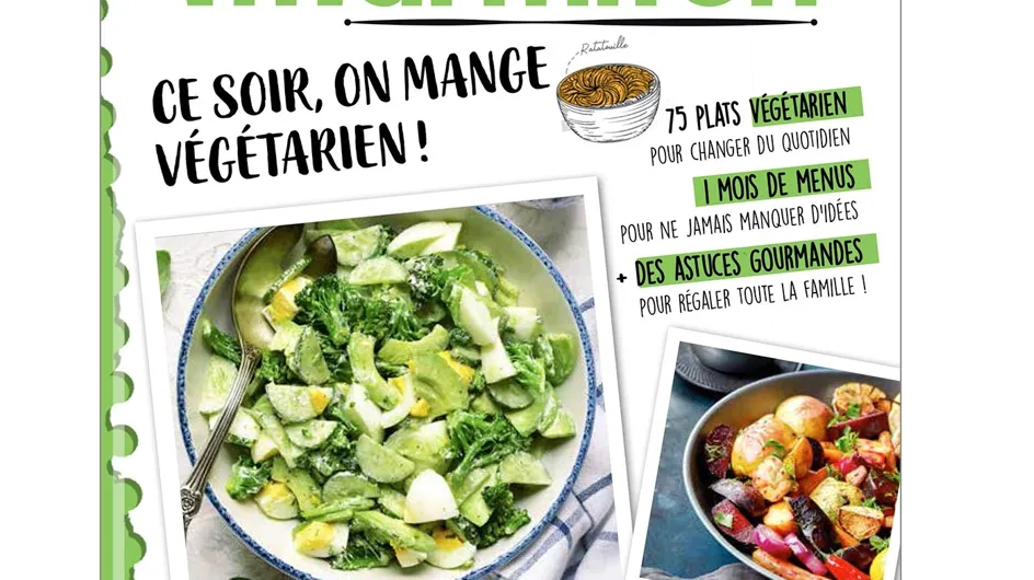 Le nouveau cahier gourmand Marmiton spécial cuisine végétarienne