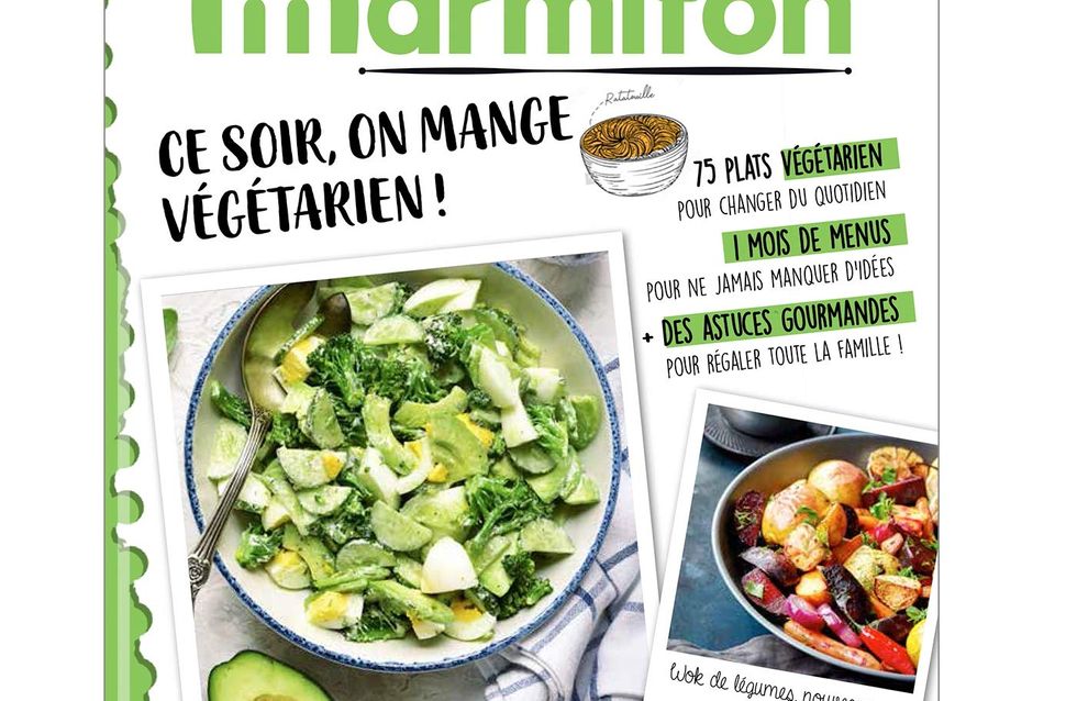 Le Nouveau Cahier Gourmand Marmiton Special Cuisine Vegetarienne