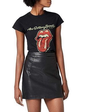 playera rolling stones mujer