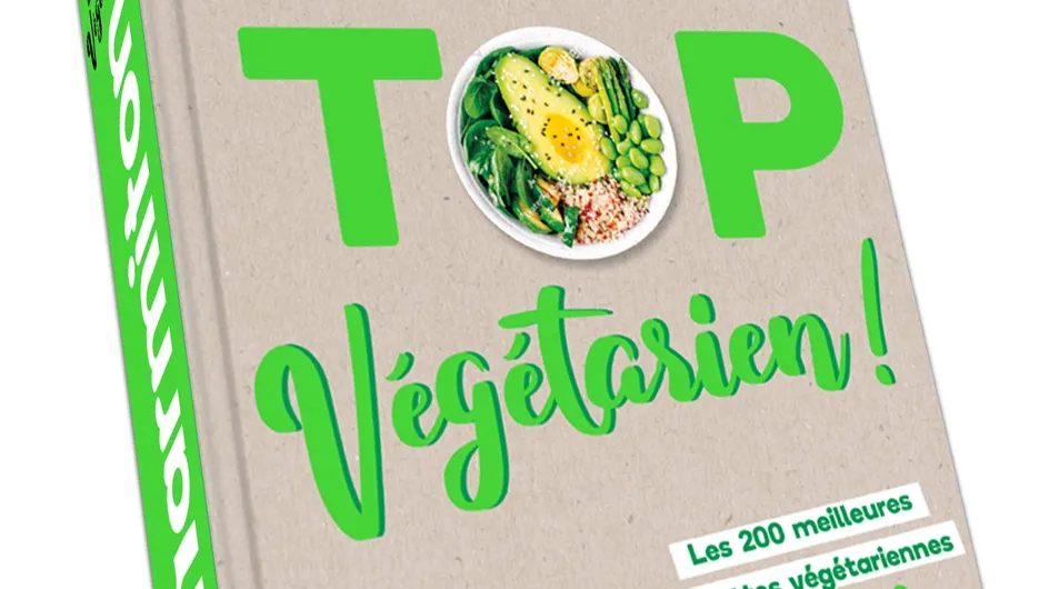 Le nouveau de livre de recettes 100 % végétarien de Marmiton est sorti !