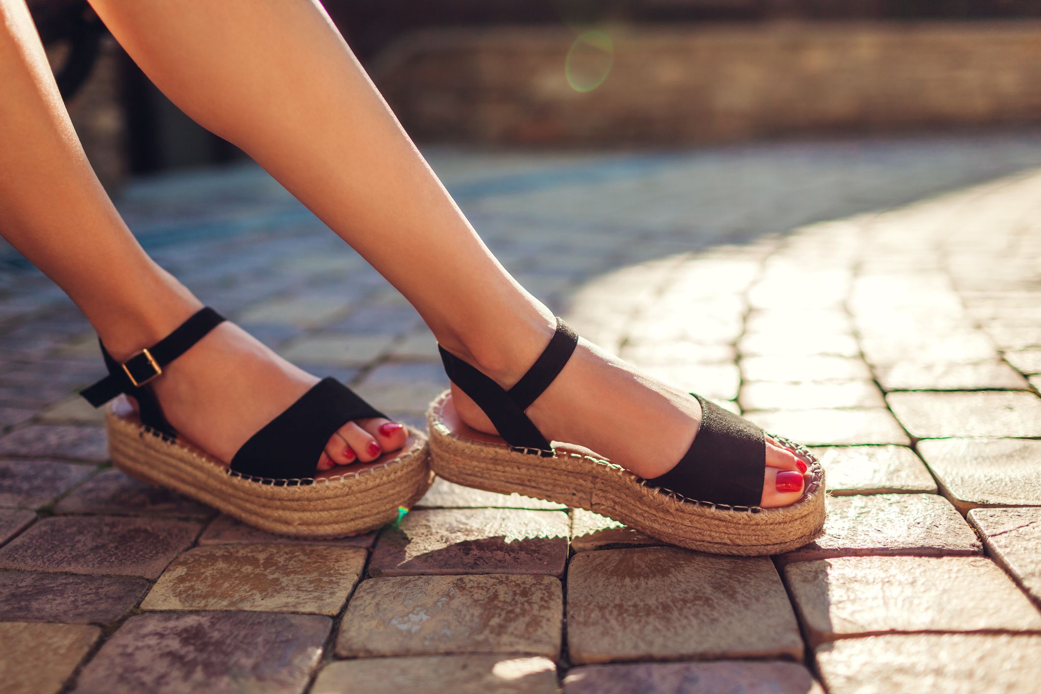 Sandalias de bonitas perfectas para verano