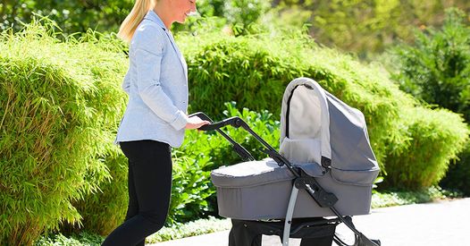 poussette pas cher double