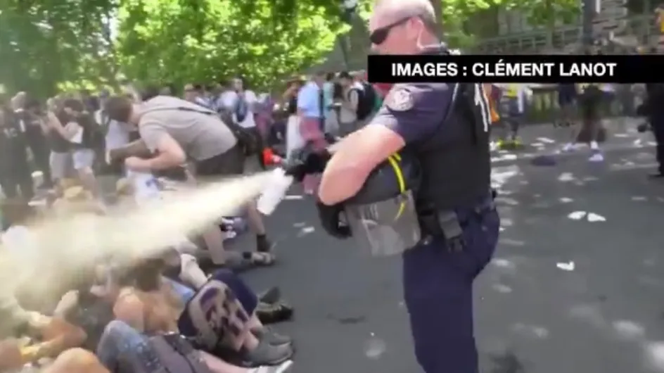 Christophe Castaner défend la police après le gazage de militants écolos à Paris