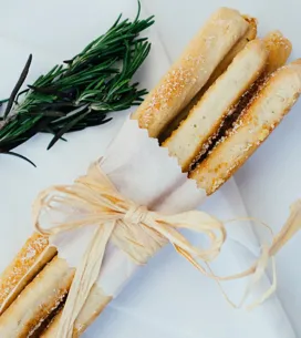 Receta de grisines italianos: un acompañante perfecto para cualquier comida