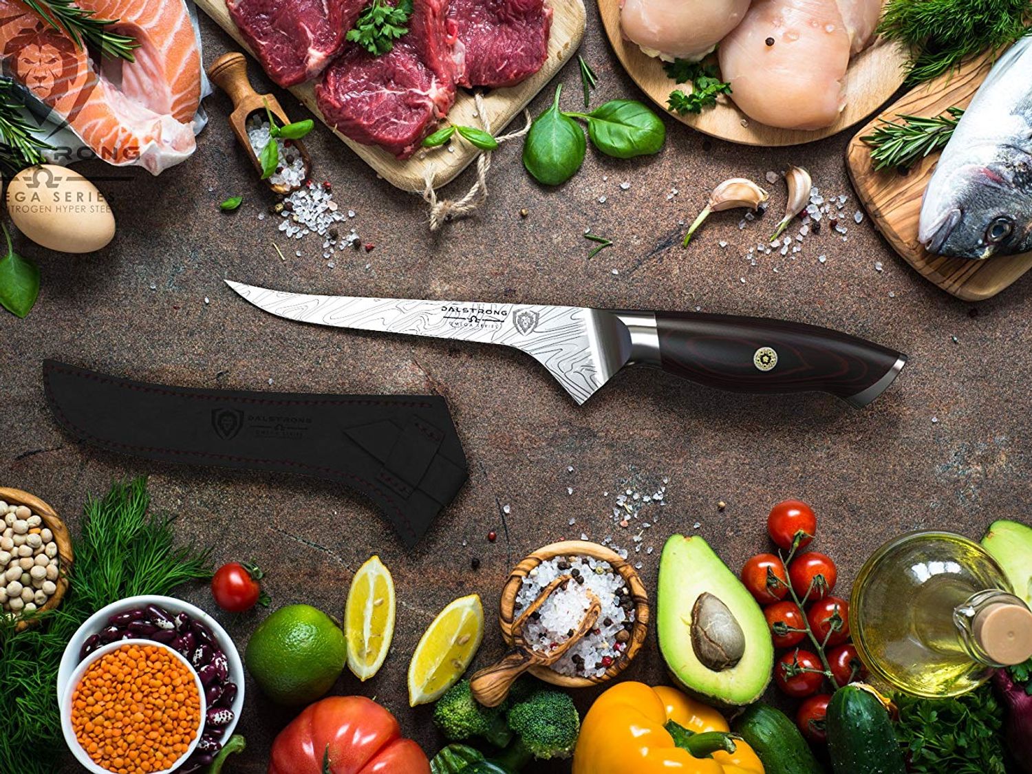 Sabatier - Malette du cuisinier 5 couteaux professionnels français lames  acier inox manches à rivets : : Cuisine et Maison