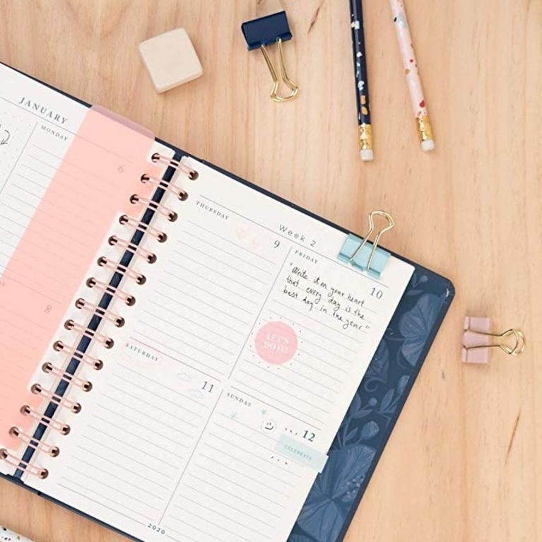 AGENDA ORGANIZER piccola da borsa con piano settimanale giornaliero mensile