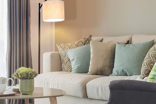 Lámpara de pie Zanflare para salón