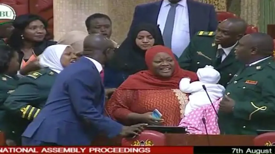Obligée de venir avec son bébé, une députée kenyane a été priée de quitter le Parlement