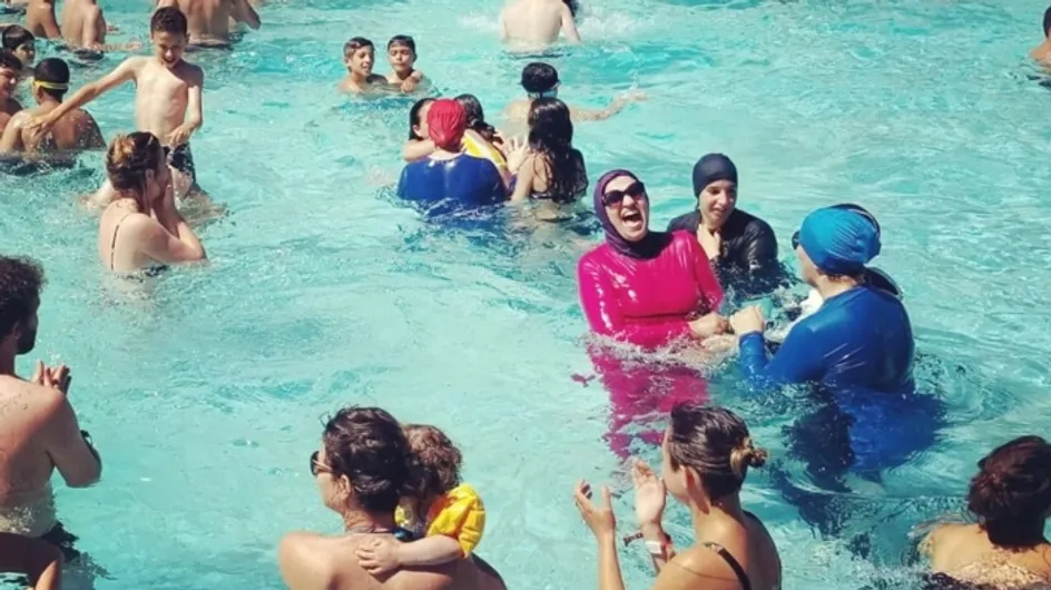 En burkini, des militantes provoquent la fermeture d’une piscine à Paris