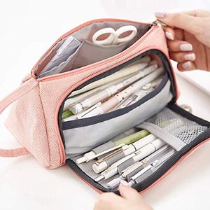 Shager - Estuche escolar rosa