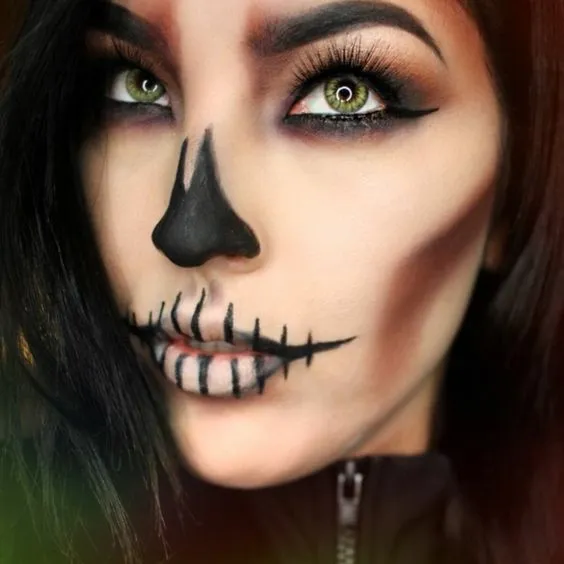  Maquillaje de Halloween paso a paso    ideas terroríficas