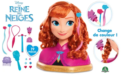 Disney-Valise de maquillage pour filles, reine des neiges 2, Elsa, Anna,  princesse, ensemble de jouets avec boîte, cadeau pour enfants, blanc neige,  nouveau - AliExpress