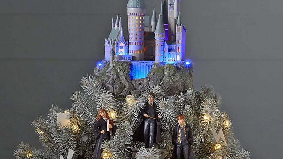 Les fans de Harry Potter peuvent désormais s’offrir un véritable sapin de Noël Poudlard