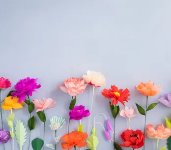 Cómo hacer flores de papel paso a paso