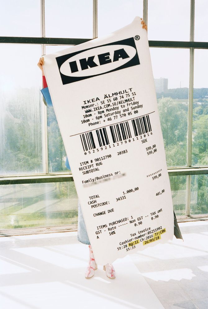 Edición limitada Markerad Ikea y Virgil Abloh