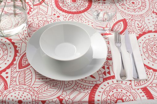 Mantelería de la colección VINTERFEST de IKEA
