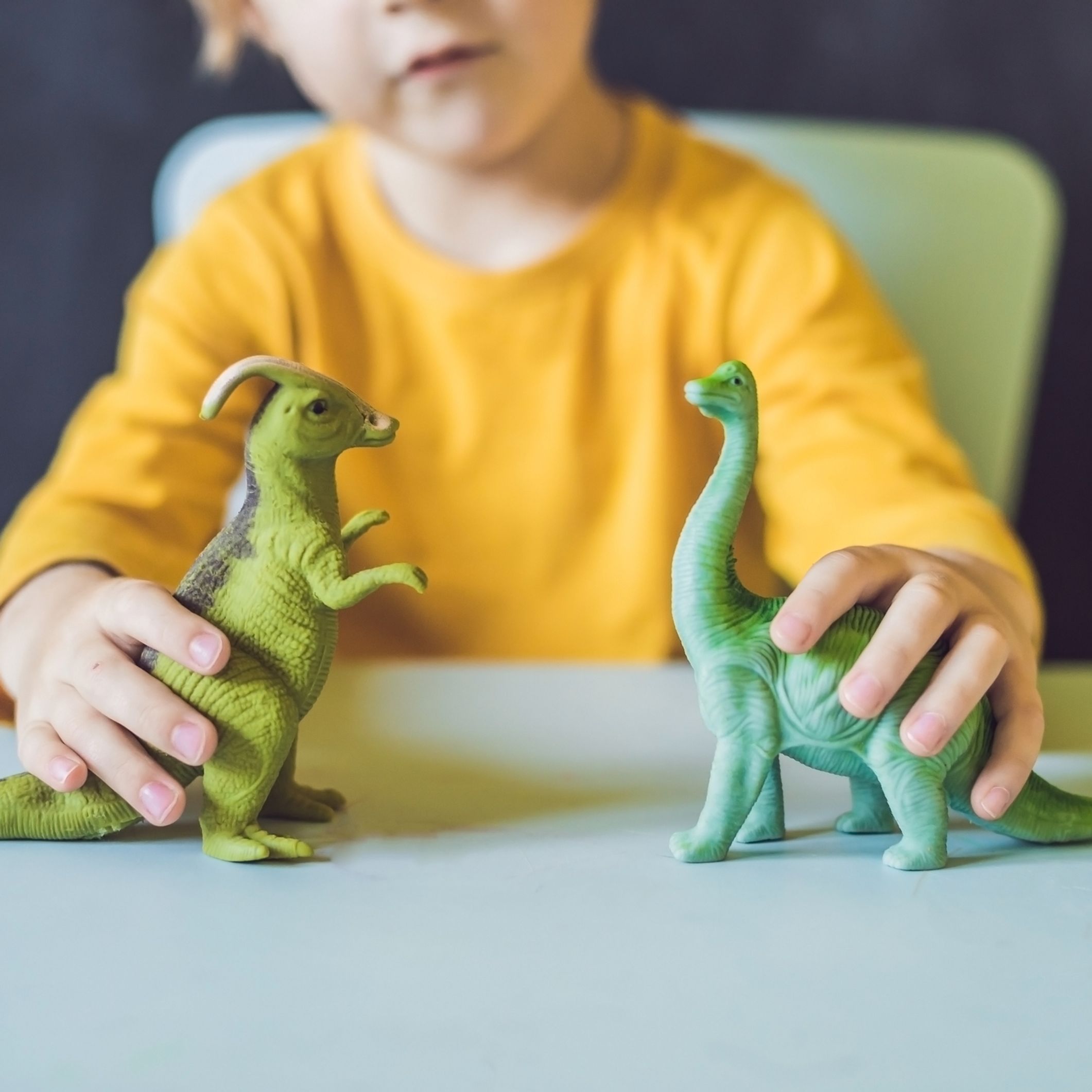Eforcase Poupée dinosaure en peluche Tyrannosaurus 40 cm pour enfants et étudiants Cadeau danniversaire Vert 