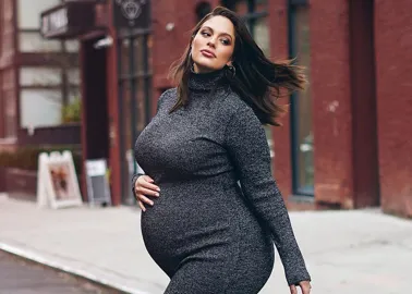 Prendas ajustadas en el embarazo: famosas que dicen sí a lucir barriga