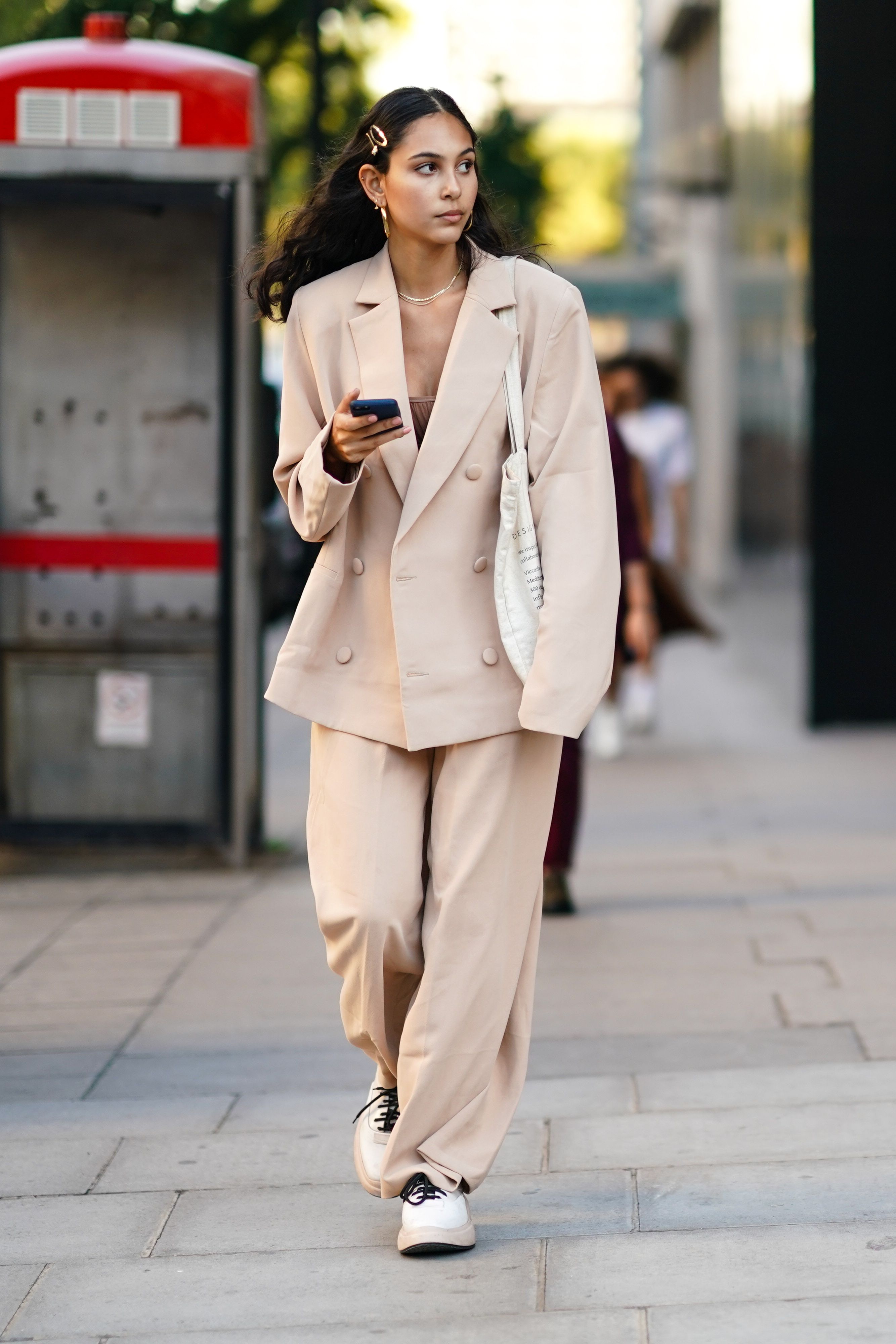 Tailleur Femme élégant D'été - Blazer Et Pantalon Ouvert Devant - Tenue De Cérémonie, Bureau, événement Formel
