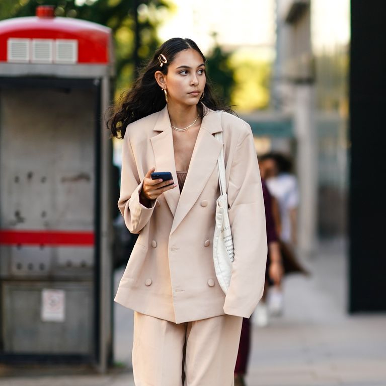 Tailleur Beige Ensemble Tailleur Pantalon Femme Blaser Femme