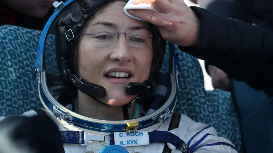 Christina Koch establece el récord femenino de tiempo en el espacio
