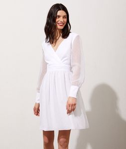 robe blanche etam