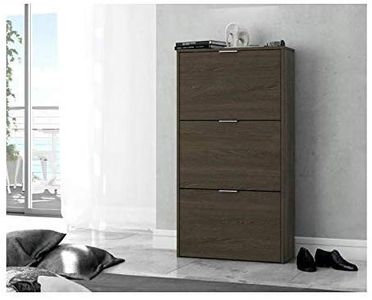 Habitdesign - Zapatero de 3 puertas 113x60x60cm