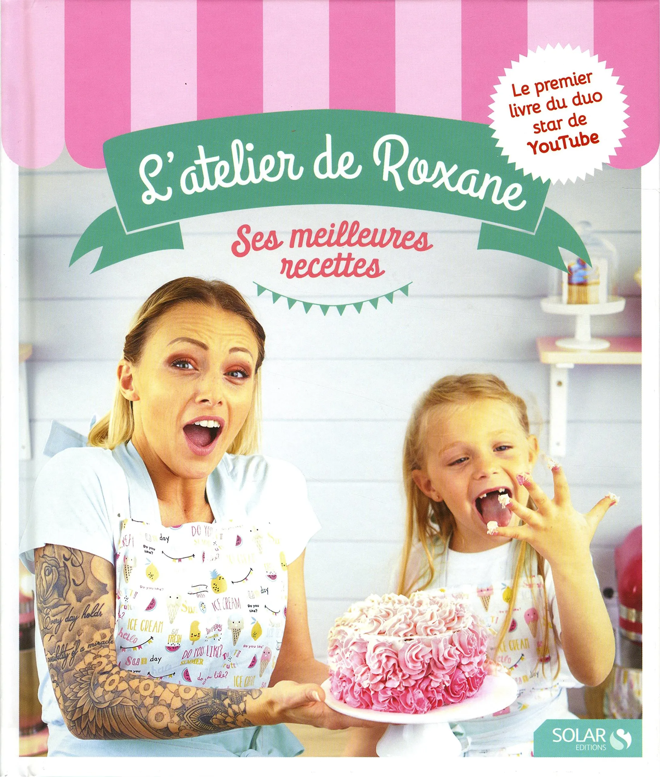 Livre de recettes Vive Les Desserts + livre enfant