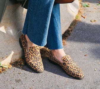 mocassin leopard femme zara