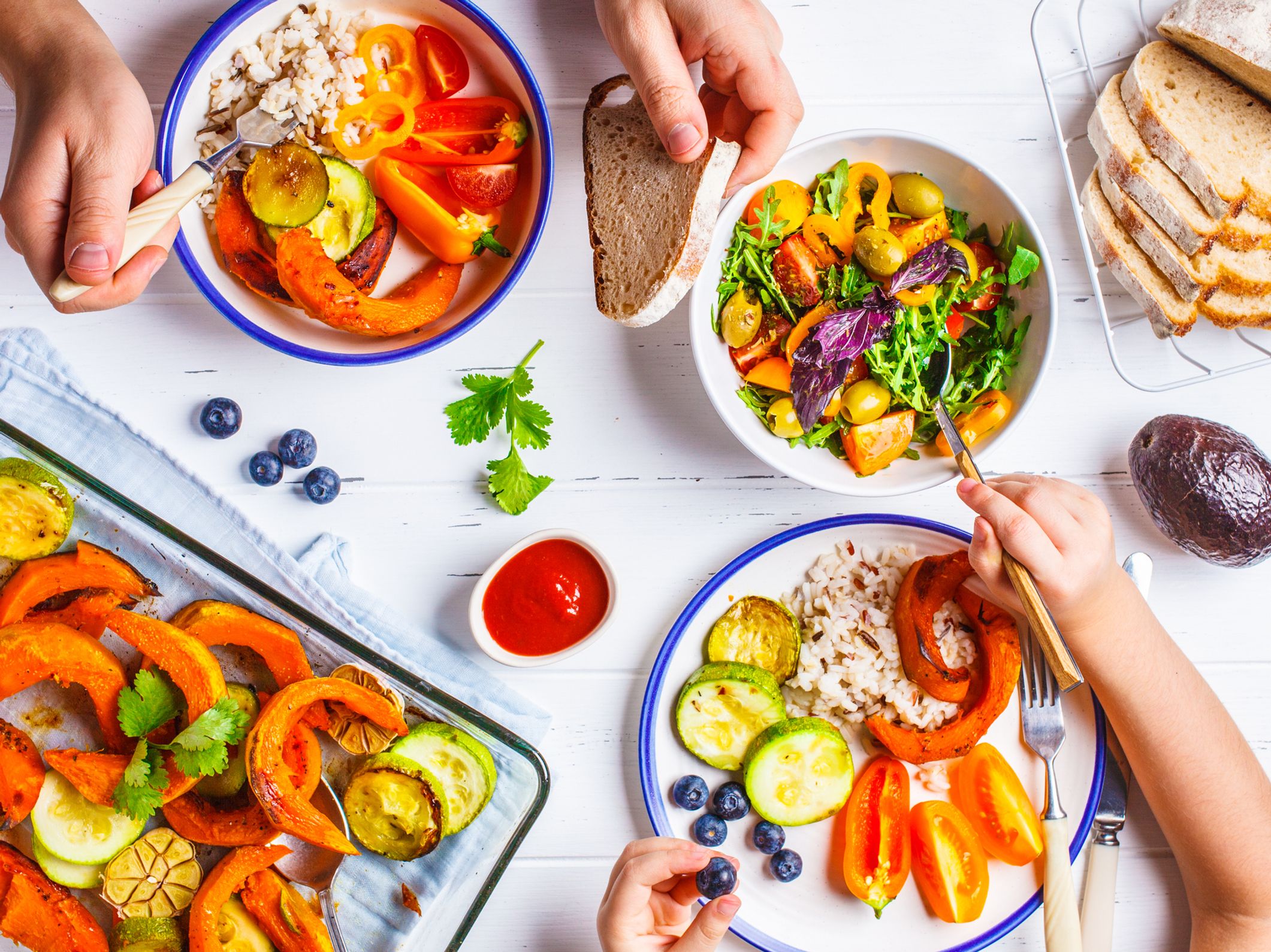 Plato de Harvard: cómo distribuir la comida de forma saludable