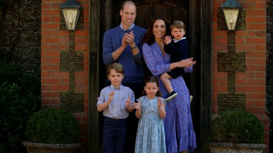 Kate Middleton dévoile deux adorables photos du prince William avec leurs enfants