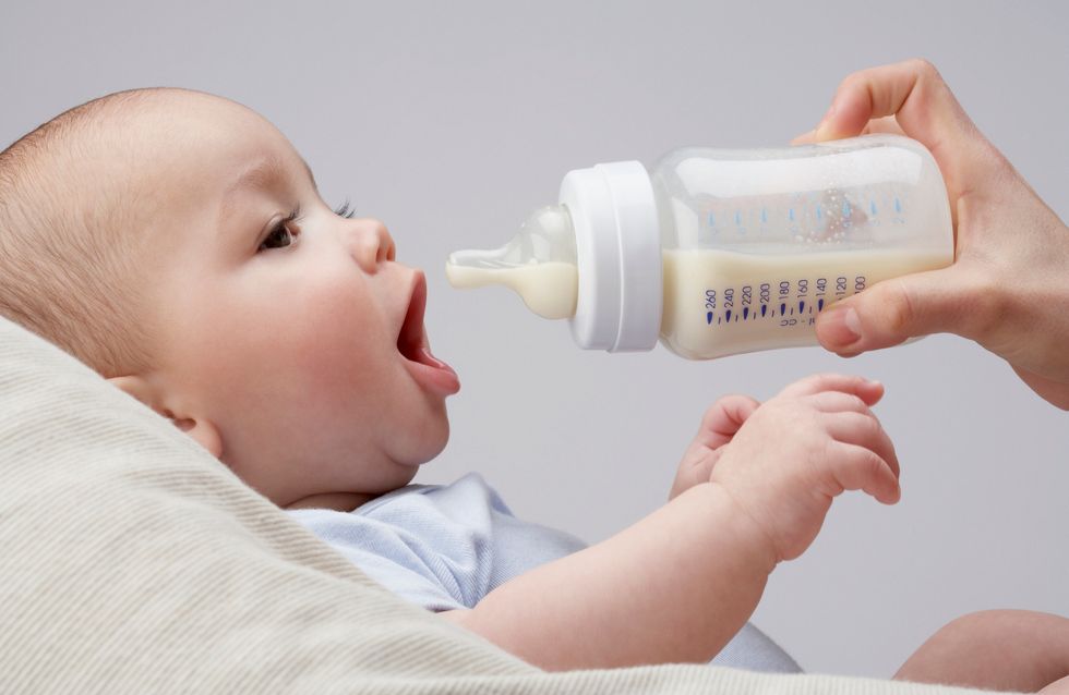 Quelle Quantite De Lait Pour Le Biberon De Bebe