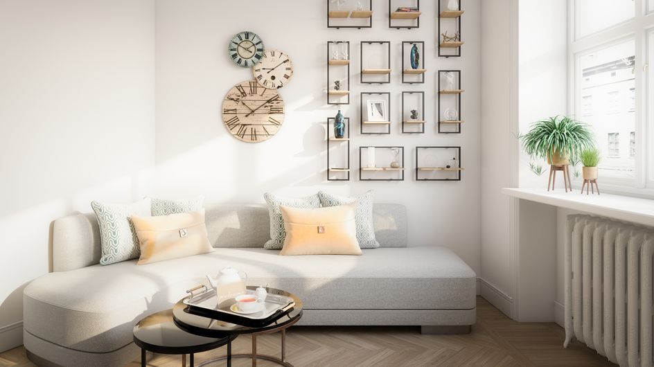 Kleine Räume größer wirken lassen: So klappt's!