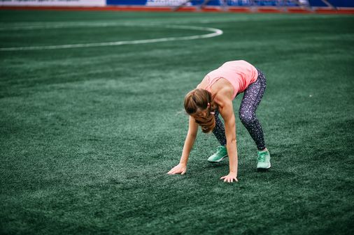 Burpees, movimiento descompuesto