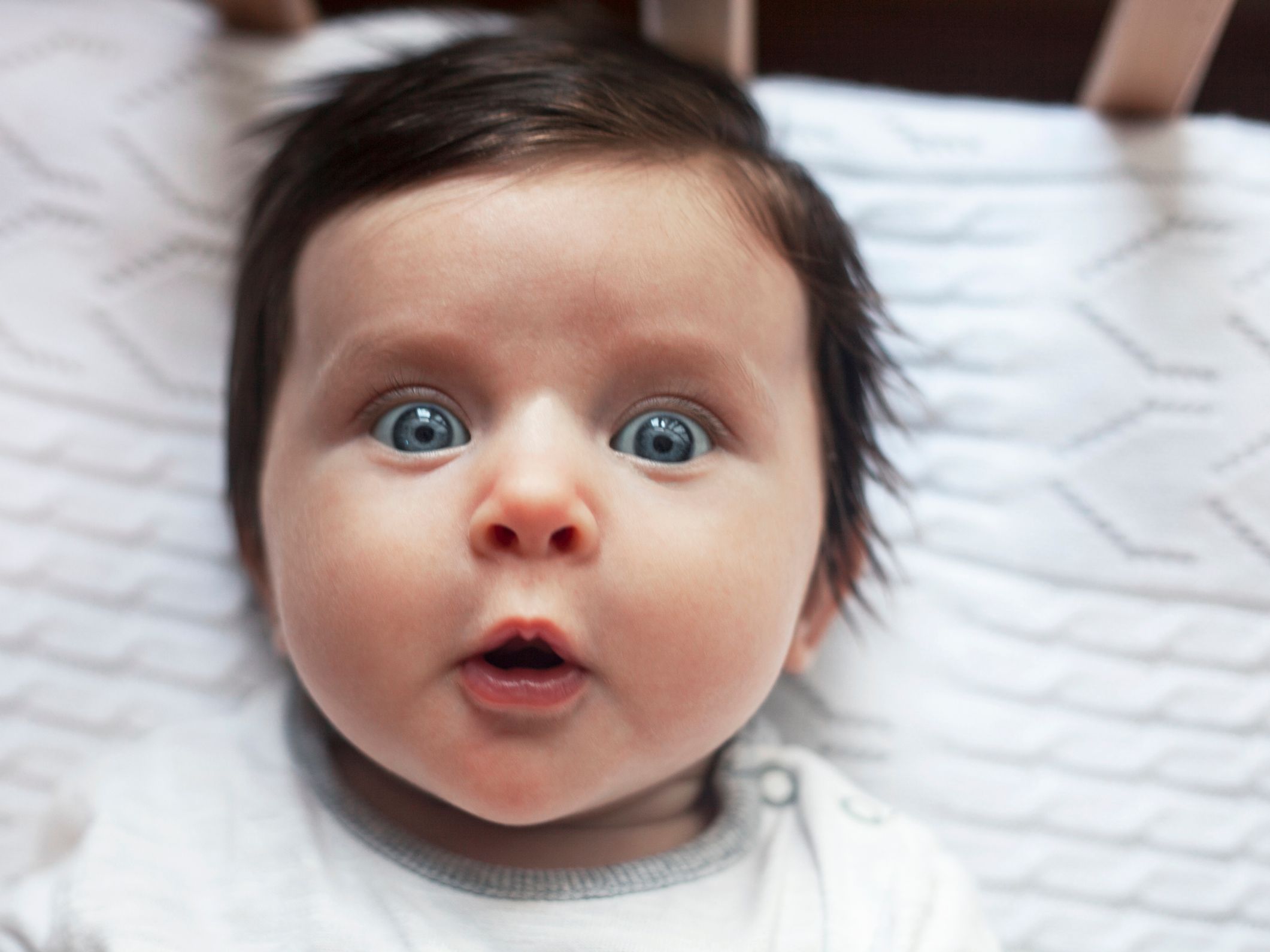 Babys augen blauen dunkelhäutige mit Augenfarbe Baby
