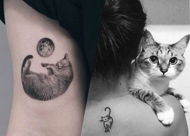 Tatouage Diverses Inspirations Pour Les Amoureux Des Chats