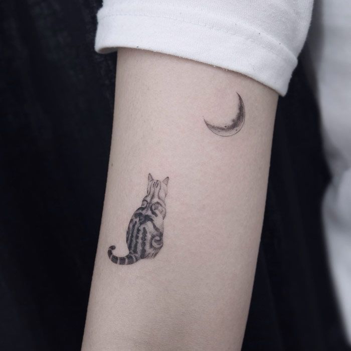 Signification et sens des tatouages aux motifs de chat