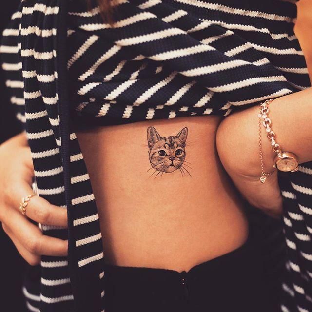 Tatouage Diverses Inspirations Pour Les Amoureux Des Chats