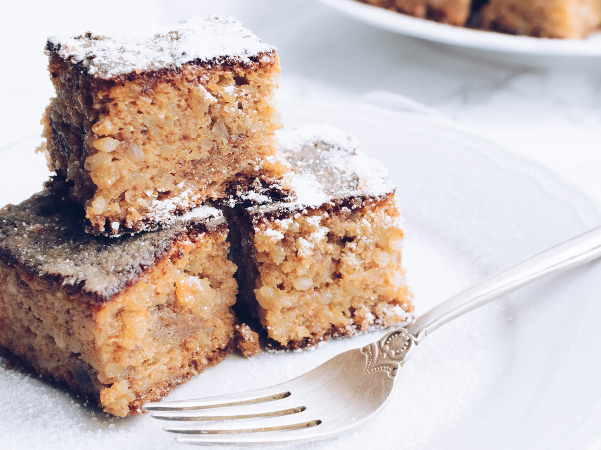 Saftiger Marzipan Nusskuchen Vom Blech Winterliches Rezept